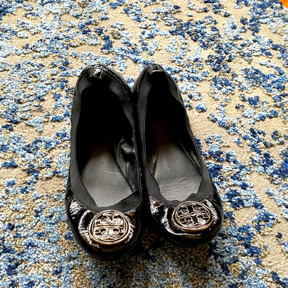 9.5 woman’s Tory Burch ballet slippers